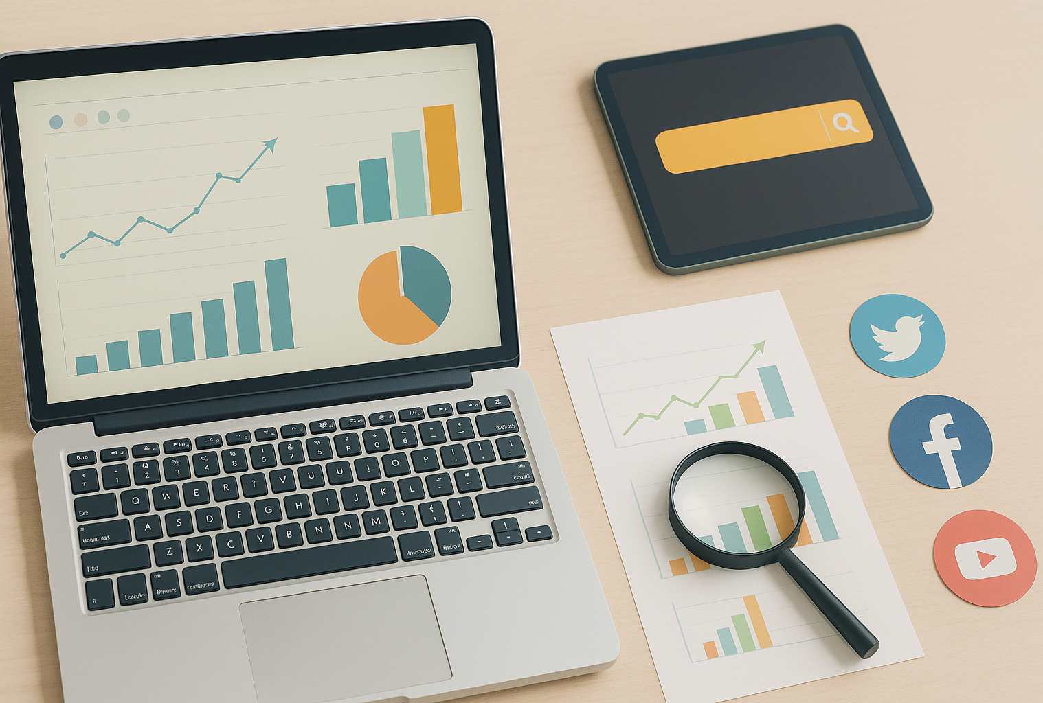 Digital markedsførings portfolio